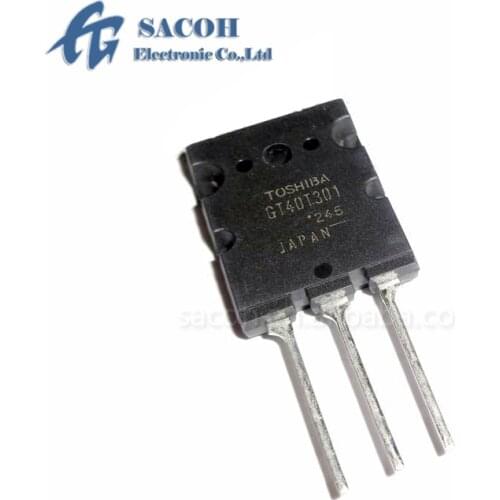 Free Shipping 5Pcs GT40T301 or GT40T302 or GT40T101 TO-3PL 40A 1500V High Power IGBT Transistor