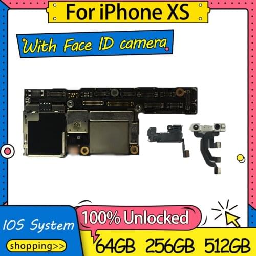 High Quality For iPhone XS motherboard with Full chips for iphone XS Mainboard Logic board with face id supported IOS update