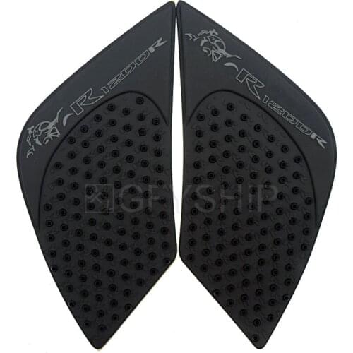 R 1200R Motorcycle For BMW R1200R 2015 2016 - 2019 Motorcycle Fuel Tank Pad Anti Slip Protector Stickers Knee Grip Side Decals