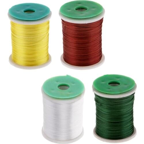 Assorted Colors 210D High Strength Fly Fishing Thread Fly Tying Materials 250 m/273 yds