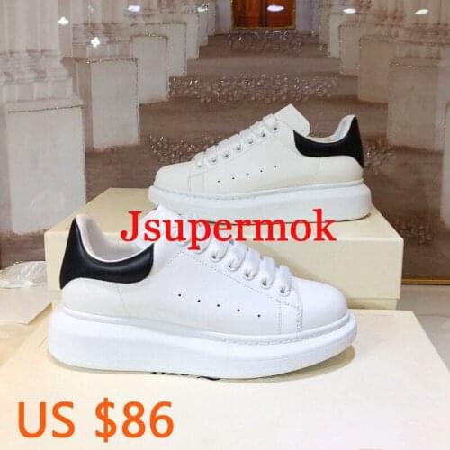 Luxury Brand Spring Autumn Women Genuine Leather thick-soled Casual Shoes high quality Breathable Casual Sneakers
