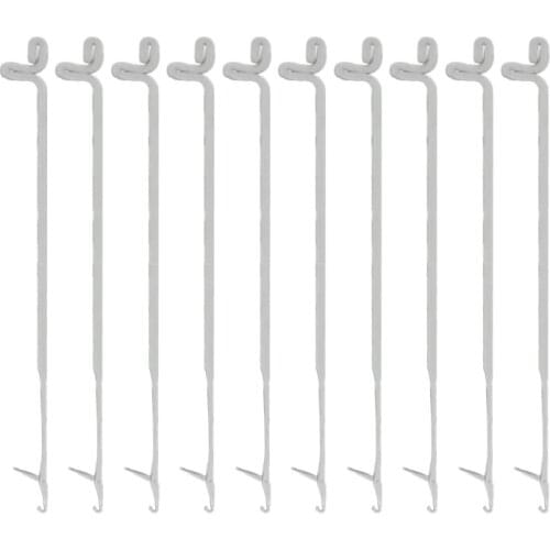 10 Pcs Crochet Threader Beading Needles Stringing Tool DIY Jewelry Making 80mm Y5JD