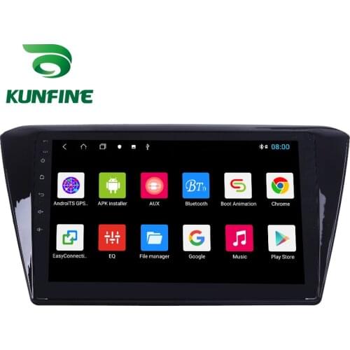 Android 10.0 1024*600 Octa Core Car DVD GPS Navigation Player Deckless Car Stereo for Skoda Supe 2015-2018 Headunit Radio