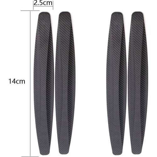 Car anti-collision bar anti-scratch rod anti-scratch rubber strip carbon fiber door border scratch anti-collision supplies