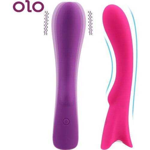 OLO Big Dildo Vibrator G Spot Magic Wand 9 Speeds Sex Shop Toys for Adults Silicone Sex Toys for Woman Female Masturbator