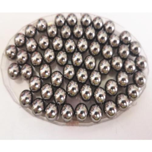FANTU 18g/cc high density tungsten beads hunting tungsten Ball 5.5mm saltwater fishing lures weight 100pcs