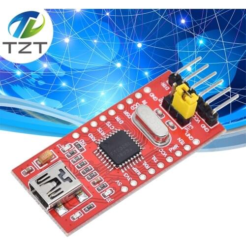 TZT FT232 FT232BL FT232RL USB 2.0 to TTL Level Download Cable to Serial Board Adapter Module 5V 3.3V Debugger
