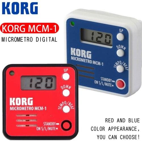 KORG MCM-1 MICROMETRO DIGITAL COMPACT CLIP-ON METRONOME FOR PERFECT RHYTHM-NEW