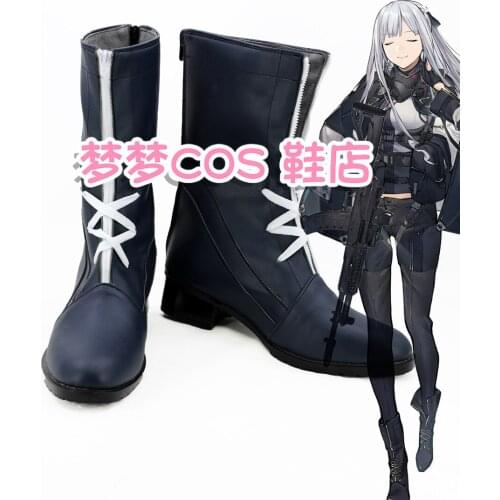 Game Girls Frontline AK12 COS Cosplay Costume Halloween Carnival Battle Unifrom Shoes boots Custom Made