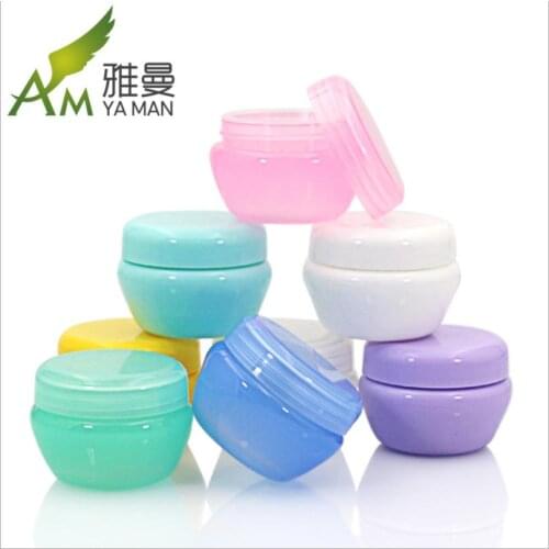 1PC Mini Empty Jar Pots Cosmetic Makeup Inner Lid Face Cream Lip Balm Container My Refillable Bottles Wholesale T0306