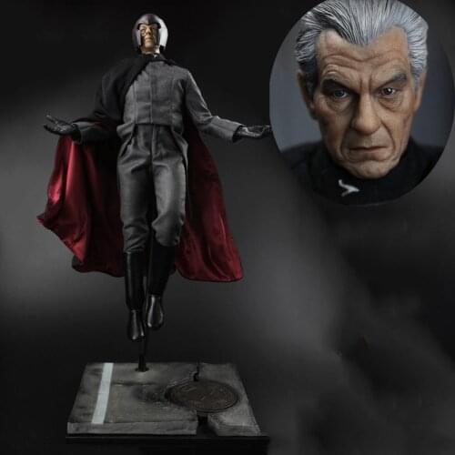 In Stock 1/6 Scale Male Solider Collectible Mens Police Mutant Elder Magneto Action Figure Model for Fans Holiday Gifts