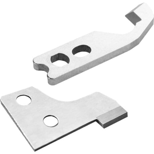 Overlockers Sewing Machine Upper&Lower Knife Blade Set 784048001+784045008 for Janome 104D 134D 203 234D 303 304 334 434 Kenmore