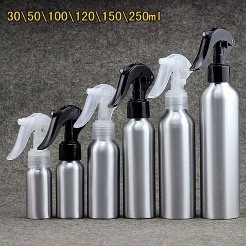 20pcs/lot Empty Travel sales useful Portable Aluminum Spray Hairdressing Flowers Plants Water Sprayer Hair Salon Tool Bottle