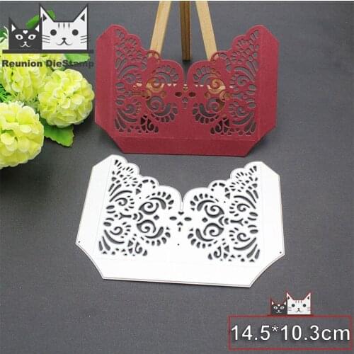 Reunion Metal Cutting Dies Envelope Stencils New 2020 for DIY Scrapbooking Album Decorative Embossing Paper Craft Template Dies