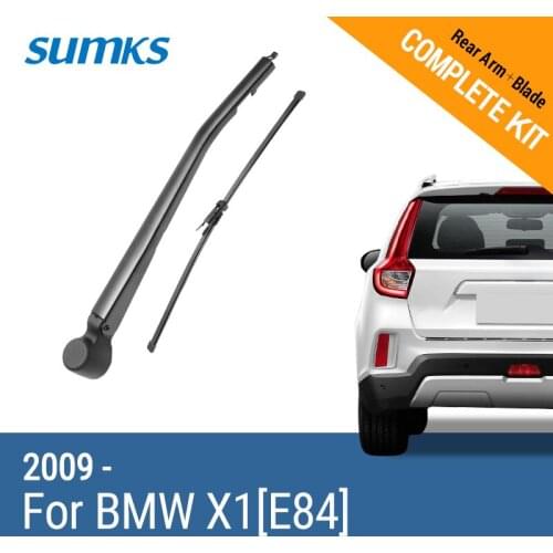 SUMKS Rear Wiper & Arm for BMW X1 E84 2009 2010 2011 2012 2013 2014 2015