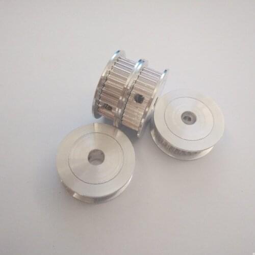 2PCS 3D printer pulley T2.5 32 teeth bore 6mm T2.5 32 teeth timing pulley fit for T2.5 belt width 6mm