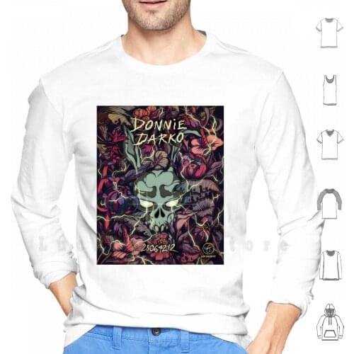 Donnie Darko Hoodie Long Sleeve Donnie Darko Movie Merchandising Merchan Japan Artist Samuray Anime Sleeve Japanese