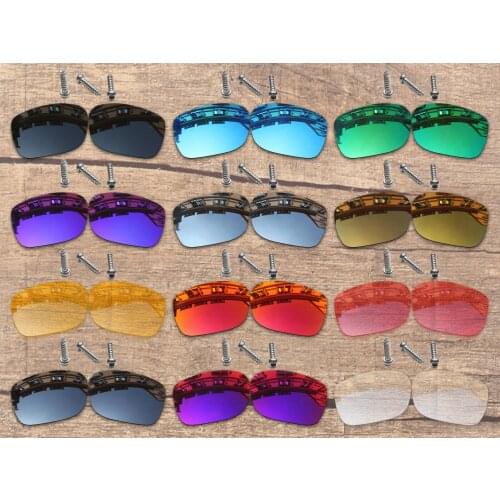 Vonxyz 20+ Color Choices Polarized Replacement Lenses & Screws for-Oakley TwoFace OO9189 Frame