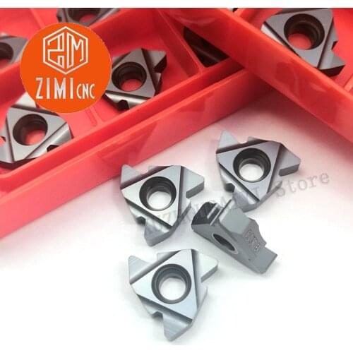 08IR/11IR/16IR 11ER/16ER 0.5/0.75/1.0/1.25/1.5/1.75/2.0/2.5/3.0/3.5ISO carbide inserts metric thread cutting tools CNC inserts
