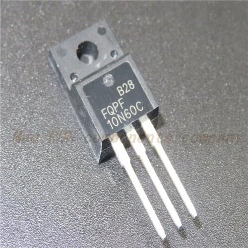 10PCS/LOT FQPF10N60C TO-220F 10N60C 10N60 TO220F New original In Stock