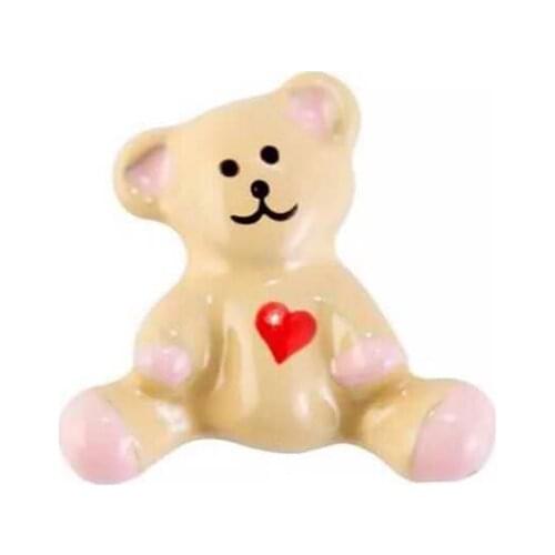 10pcs Cute Bear Charm floating charms for Living glass locket