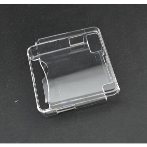 10PCS a lot High quality Plastic Clear Protective Cover Crystal Shell Housing box For Gameboy Advance SP for GBA SP