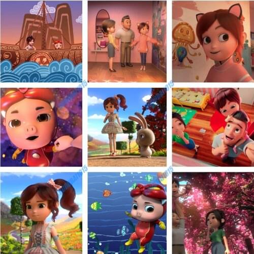 5d Diamond Painting Cartoon Robot Pig Home Decor Full Drill Square Diy Round Diamond Embroidery Cross Stitch Kits Mosaic Crafts