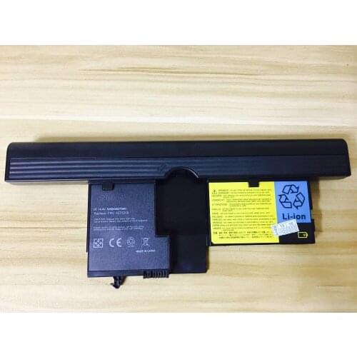 Tops news battery for LENOVO ThinkPad X60 X61 Tablet series 40Y8314 40Y8318 ASM 42T5209 FRU 42T5204 FRU 42T5206 14.8V 5200mAh