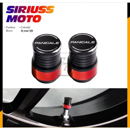 Motorcycle Accessories Wheel Tire Valve Caps Covers Case for Ducati 899 1199 1299 Panigale V2 V4 Rim