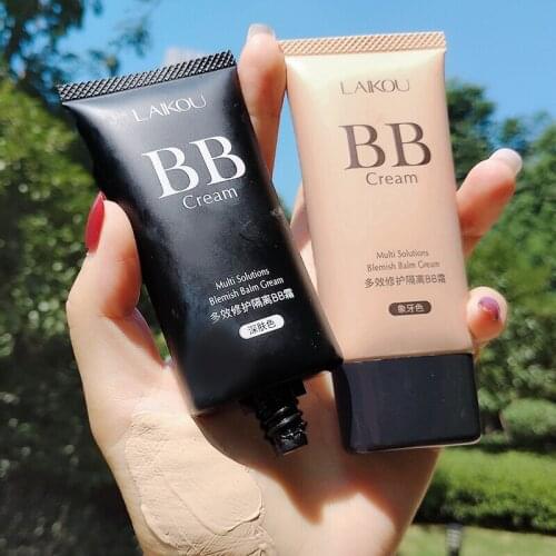 BB cream multi-effect repair isolation and concealer long-lasting liquid foundation moisturizing white