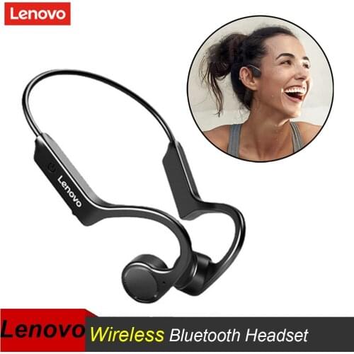 Lenovo X4 Bone Conduction Bluetooth Earphone Sport Running Waterproof Wireless Bluetooth Headphone 2021 New Designed Lenovo X4