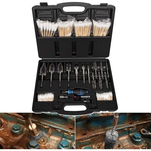 Chuang Qian Diesel Injector Seat Brush Master Cleaning Kit 8090S on Cylinder Heads Stainless Steel