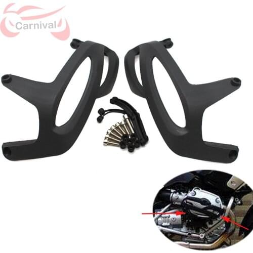 For BMW R1200RT RT1200 R1200GS GS1200 R1200R R1200S R1200ST, Engine Cylinder Head Protector, Side Frame Cover with Mounting Kits