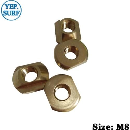 FoilMount 4pcs per set Size M8/M6 Hydrofoil Mounting T-Nuts for All Hydrofoil Tracks Free Shipping