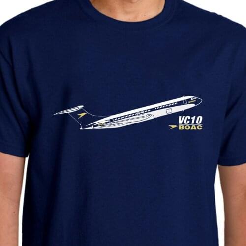 Fashion Brand Clothing Mens Stranger Things Print T-Shirts Original Aeroclassic Boac Vickers Vc10 T Shirt Printing