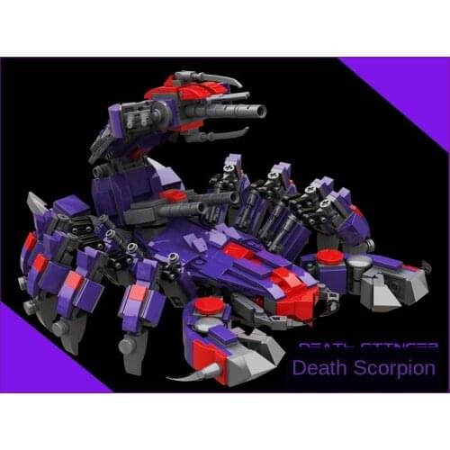 Death Scorpion Zoids Chaotic Century Series Puzzle Assemble Model Action Figures