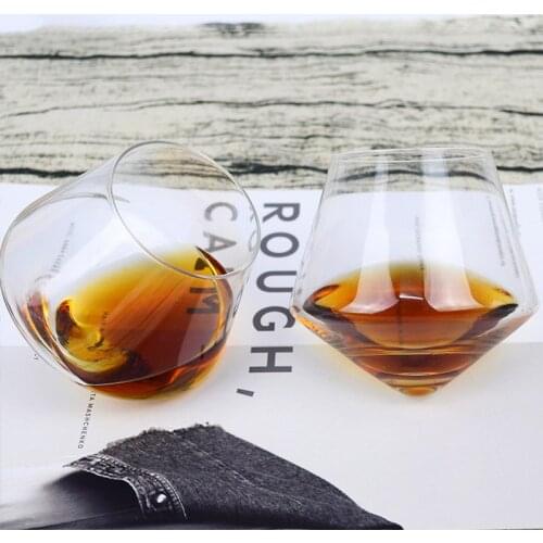 Crystal Wine Beer Glass Cup Wide Belly Whiskey Glass Drinking Tumbler Cocktail Wine Glass Vaso Nmd Whisky Brandy Cups