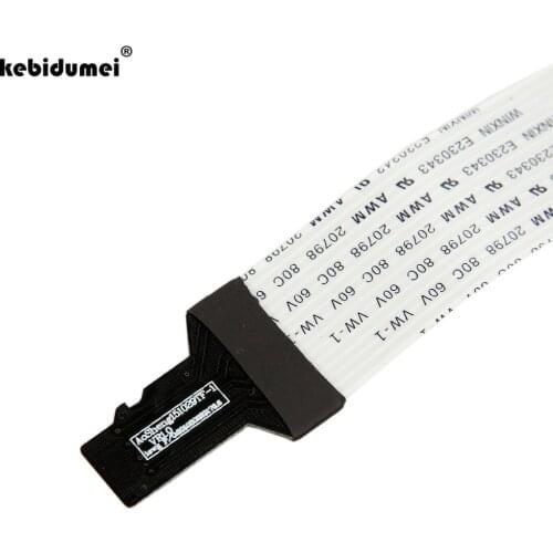 Kebidumei 2019 New Arrive TF to micro SD card Flex Extension cable Extender Adapter reader car GPS mobile 25cm