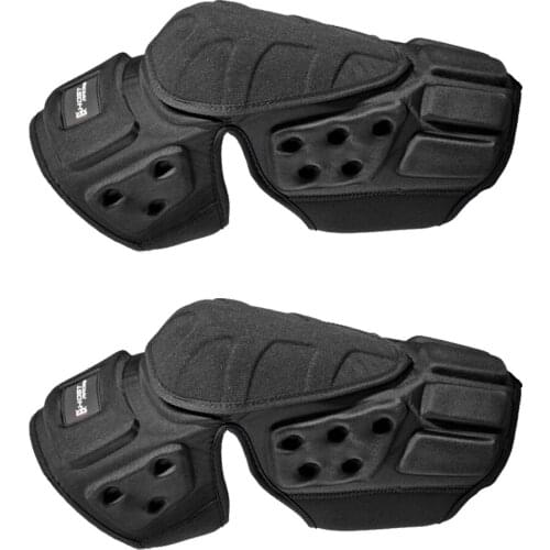 MagiDeal 2 x Motorcycle Knee Pads Motocross Racing Knee Guard Protector