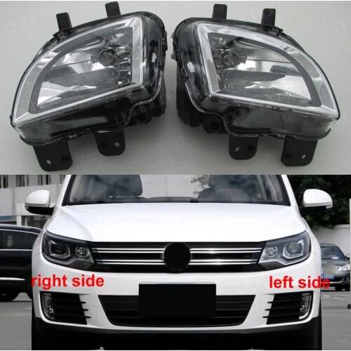 For Volkswagen Tiguan Genuine Front Fog Lamp Fog Lamp Into The Front Lever Lamp 2pcs