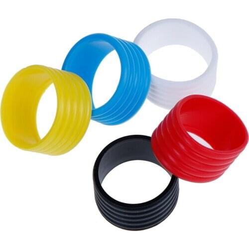 Racket Grip Ring Special Offer 4 Pcs/pack-elastic Rubber Ring For PT Tennis Racket Handle Tennis Racket Grip Ring