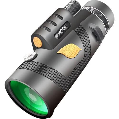 High Clarity Telescope 12X50 Monoculars High Power For Outdoor Hunting Optical Lll Cell Phone Night Vision binocular Fixed Zoom