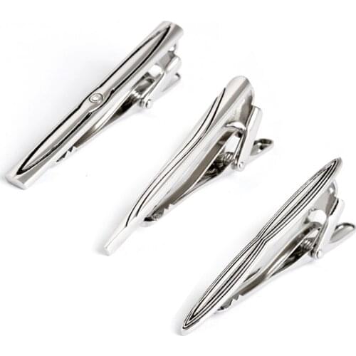 High quality Promotion New Arrival Mens stainless steel Tie Clips Men tie Clips shirt clips