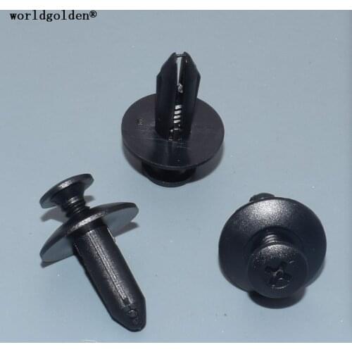 Worldgolden 100pcs auto fasteners Splash Shield Reatiner for Ford W706092-S300