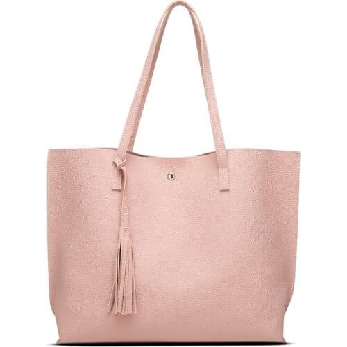 Women Tassel Shoulder Bags Portable Large Capacity Tote Handbs Lady Casual Tote Messenger Bags