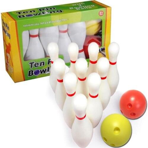 1 Set Bowling Pins And Balls Fun Safe Educational Toy For Kids Toddlers Children Outdoor Or Indoor Toy Sports Enterniment