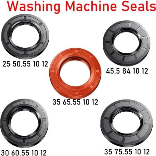 1PC Drum Washing Machine Water Oil Seal Repair Parts 25*50*55*10/12 30*60.55*10/12 35*65.55*10/12 35*75.55*10/12 45.5*84*10/12MM