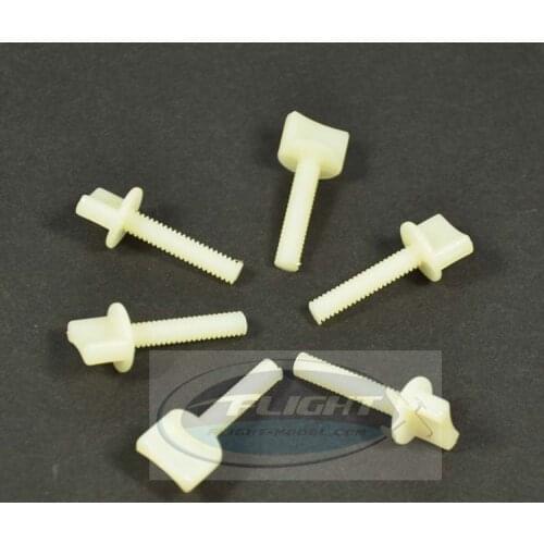 10pcs* Wring Nylon Bolt /Nylon Thumb Screw M6 x 50mm