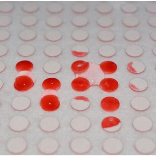 1000pcs Free shipping water sensitive label turn red once contact water warranty VOID stickers security packing seal tag Dia.5mm