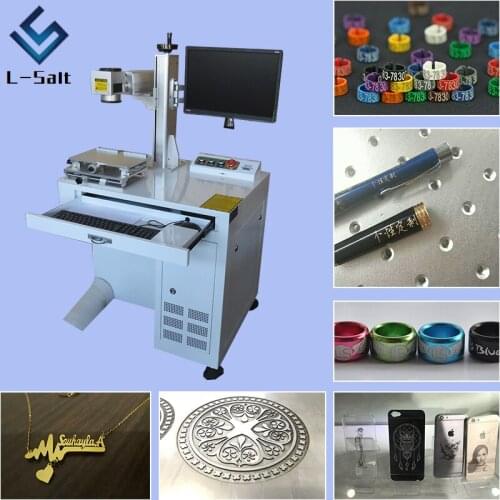 20w fiber laser marking machine With High Speed Galvo Head